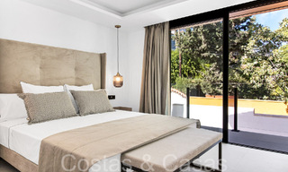Contemporary, sustainable luxury villa with private pool for sale in Nueva Andalucia, Marbella 66911 